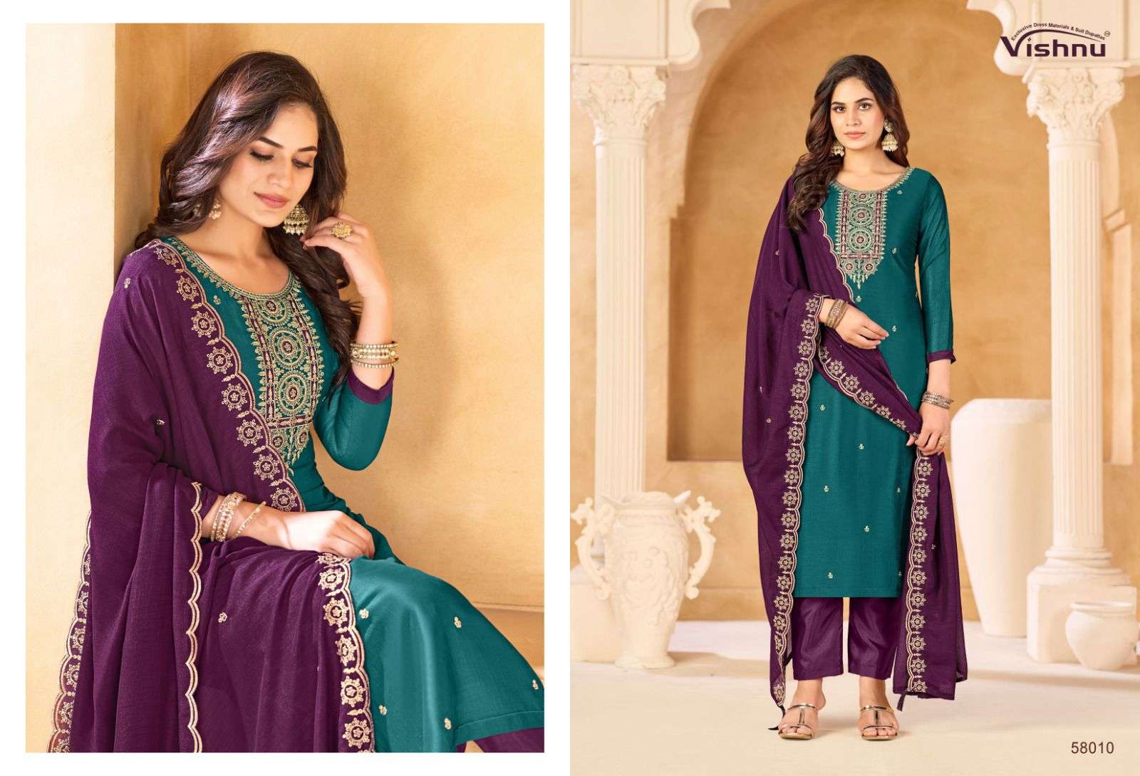 Vishnu Sukanya Dress fabric wholesalers in Ahmedabad