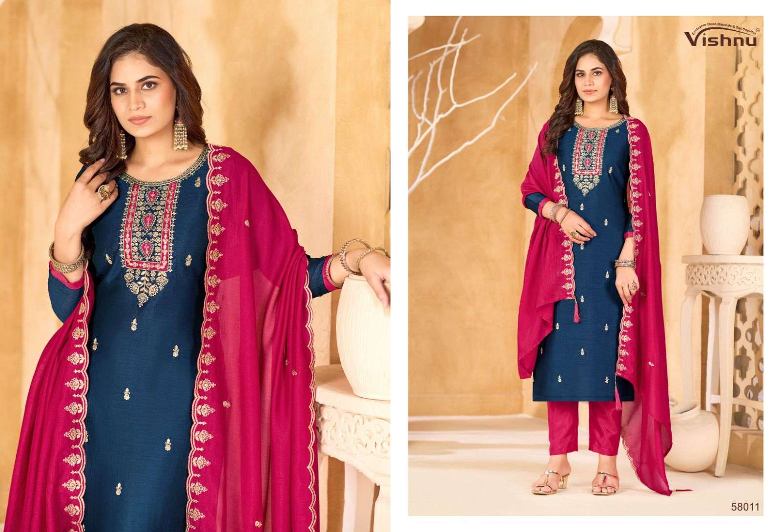 Vishnu Sukanya Dress fabric wholesalers in Ahmedabad