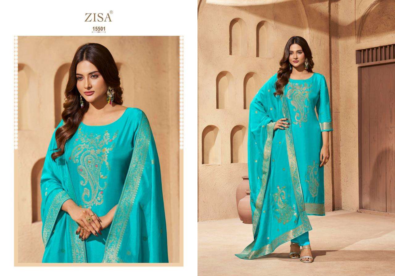 Zisa saiyaara High-quality dress materials in ahmedabad
