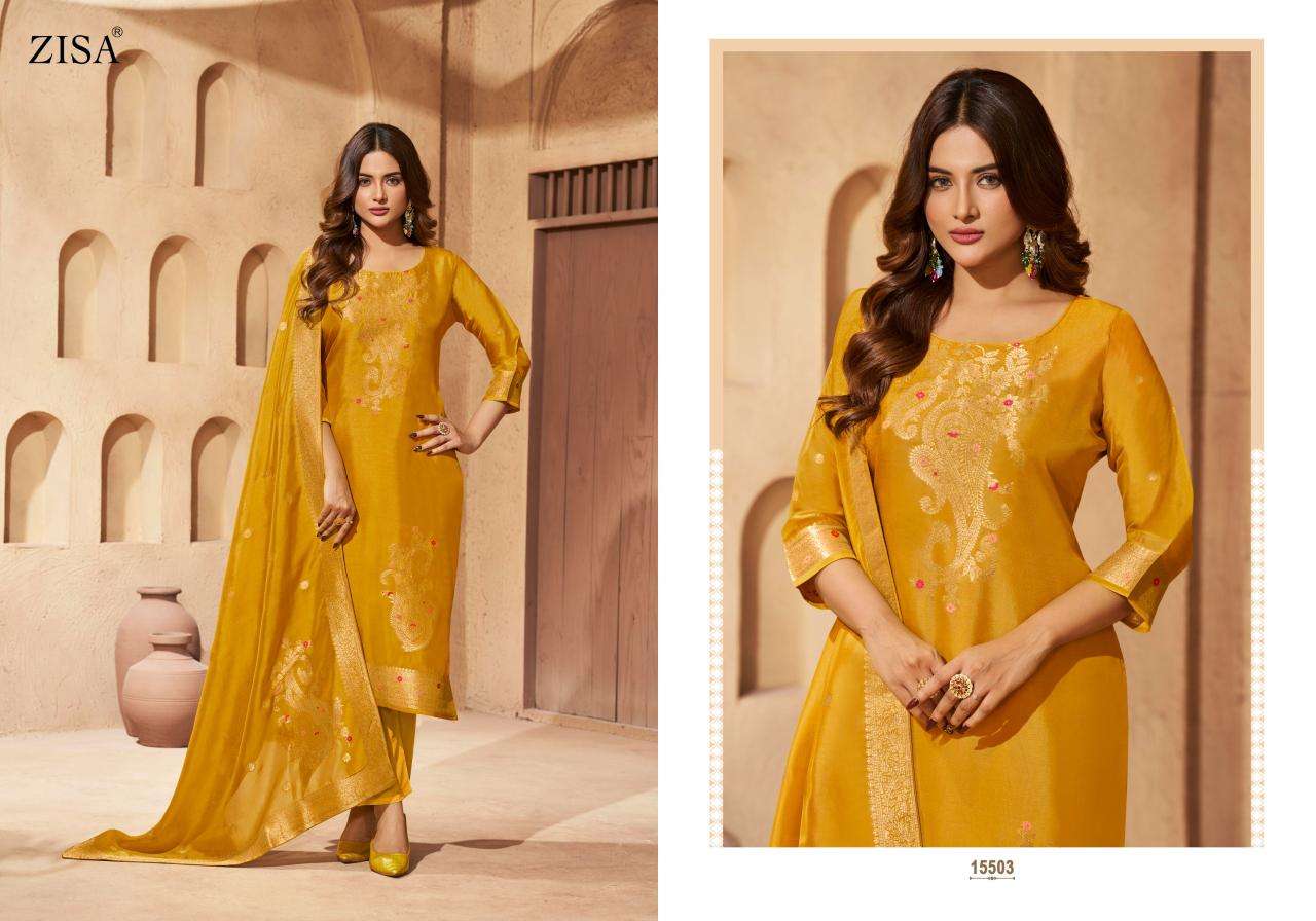 Zisa saiyaara High-quality dress materials in ahmedabad