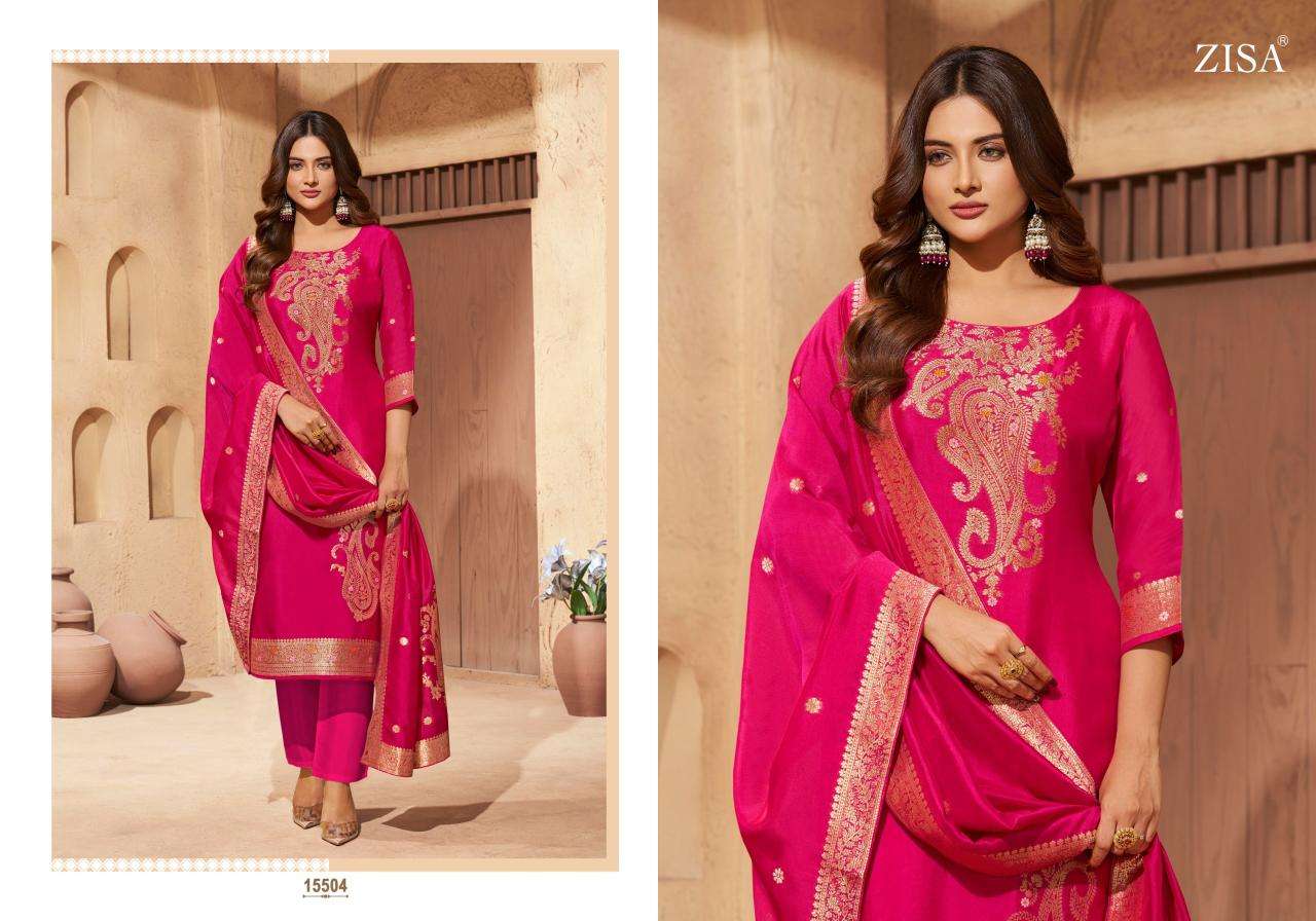 Zisa saiyaara High-quality dress materials in ahmedabad