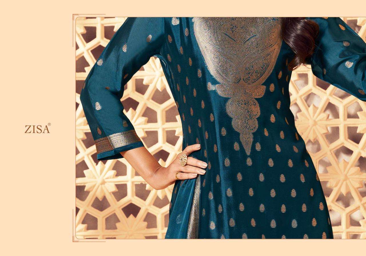 Zisa silky 6 Fancy dress material in ahmedabad