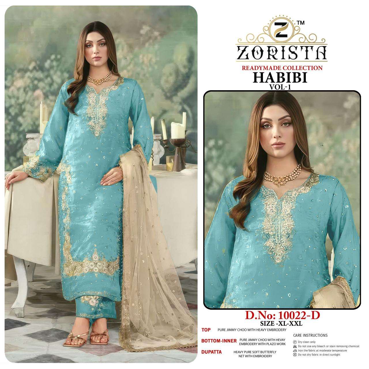 Zorista habibi-vol-1 Pakistani suits wholesale price