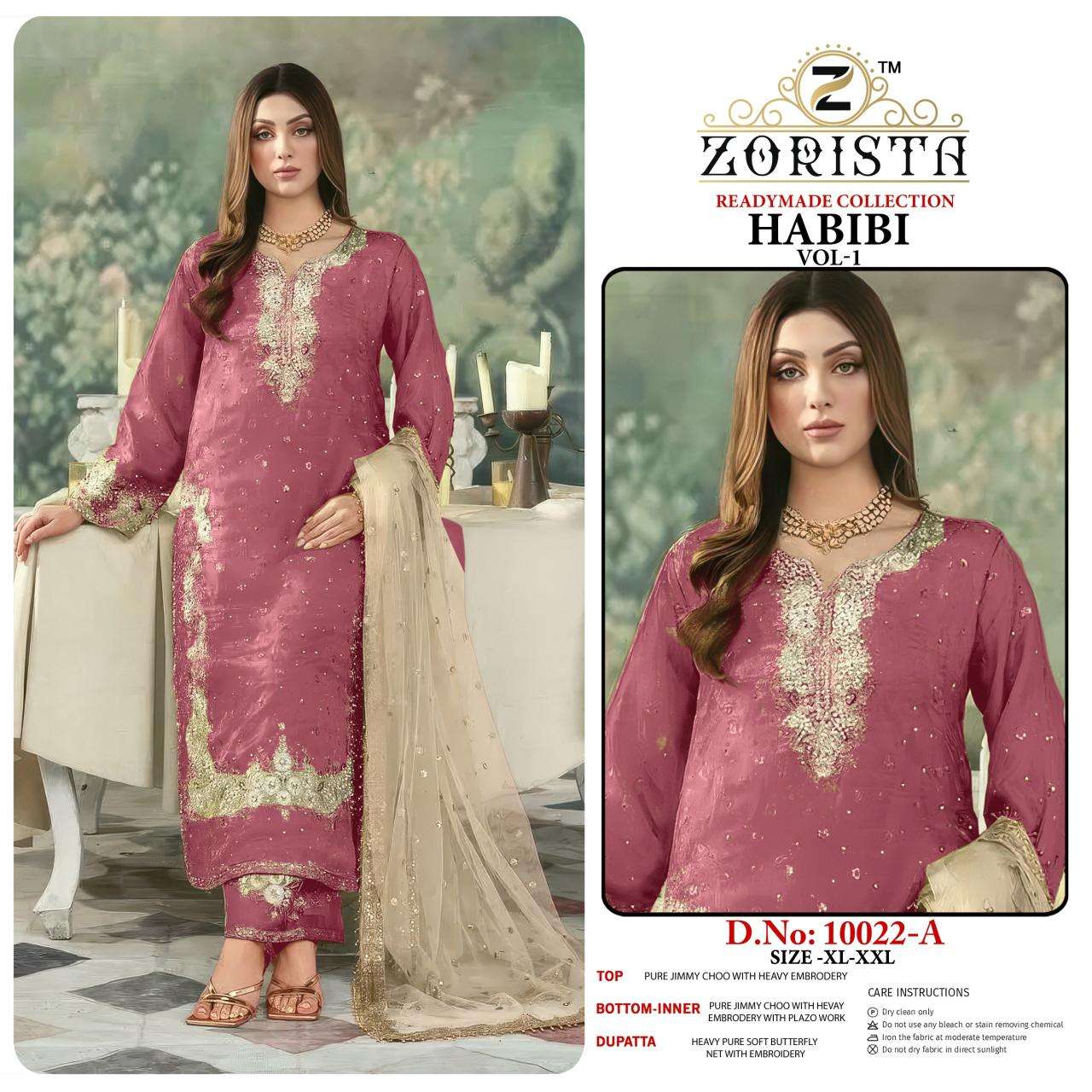Zorista habibi-vol-1 Pakistani suits wholesale price