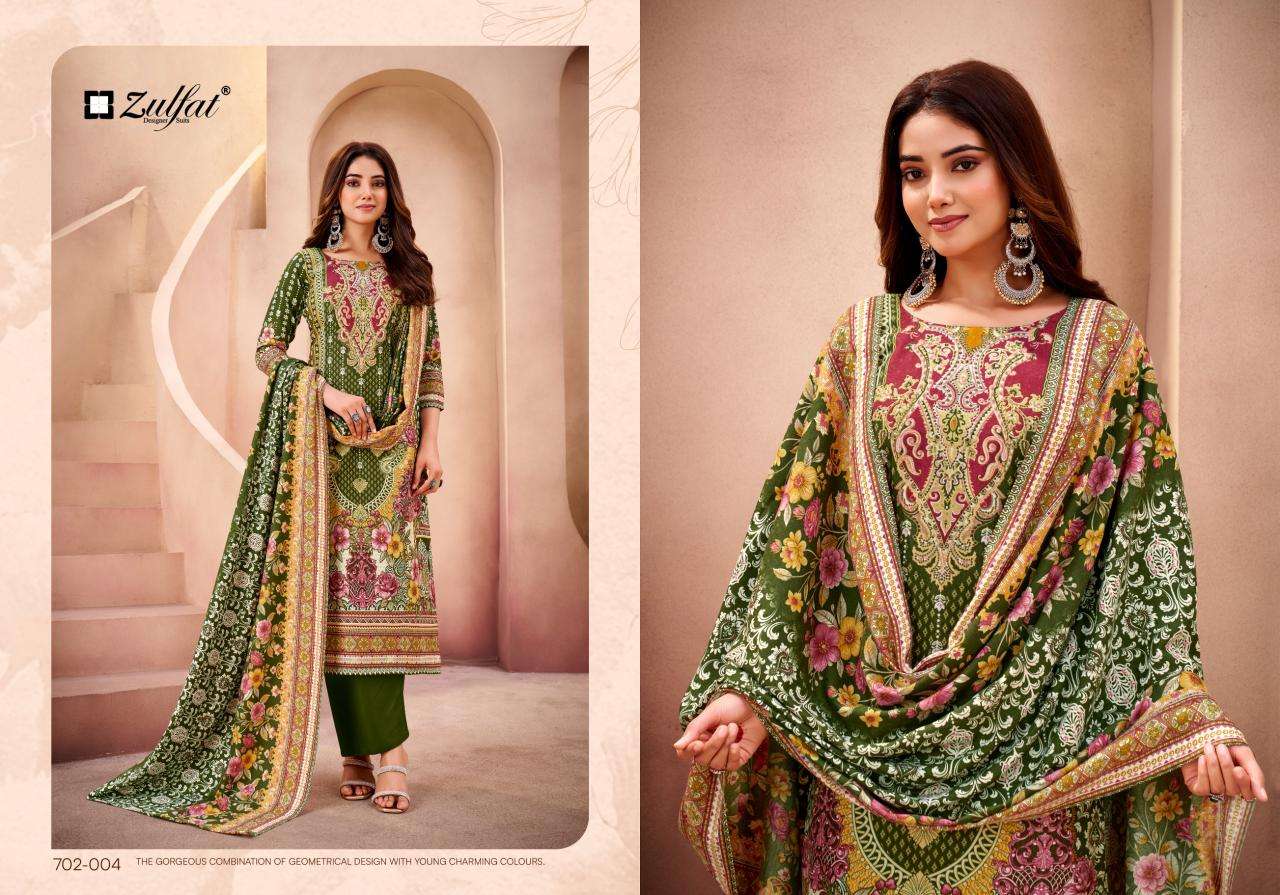Zulfat afsana Indian dress materials wholesale