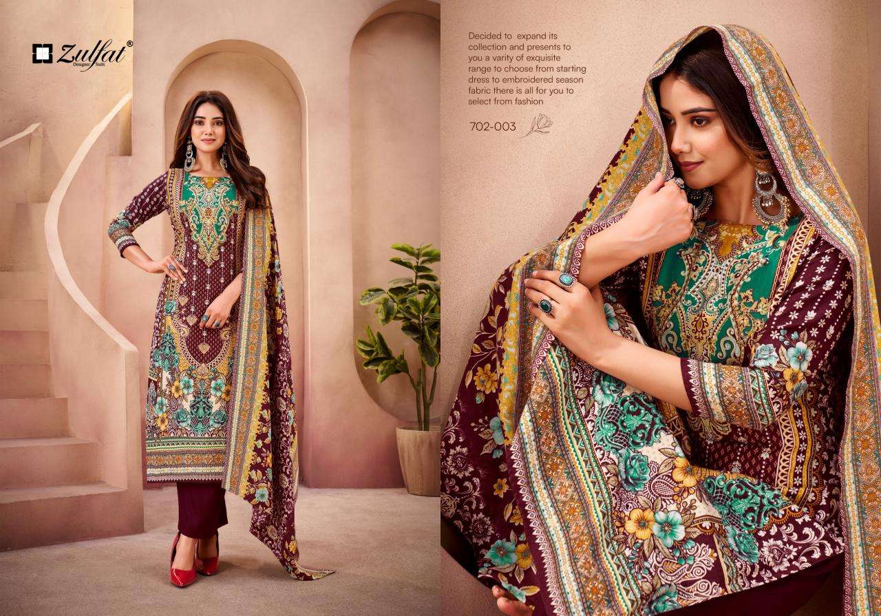Zulfat afsana Indian dress materials wholesale