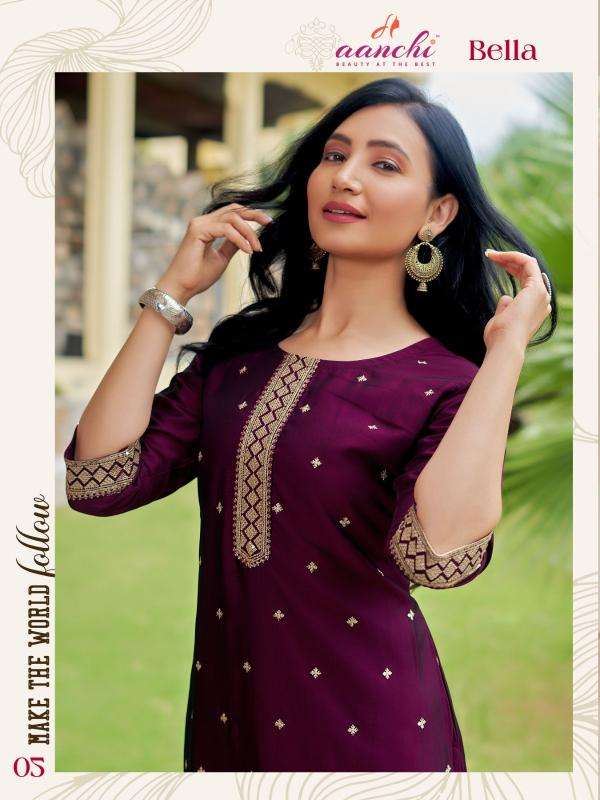 Aanchi bella Kurti wholesale price in Surat