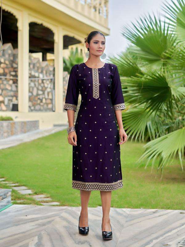 Aanchi bella Kurti wholesale price in Surat