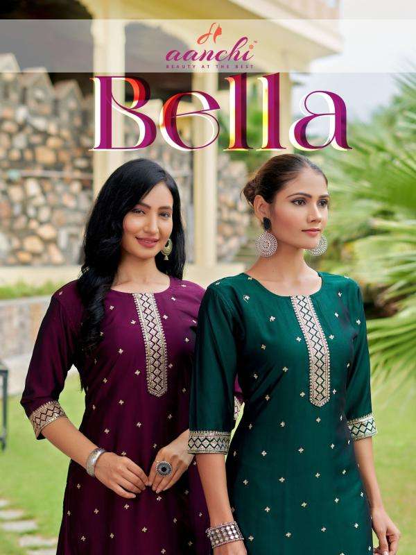 Aanchi bella Kurti wholesale price in Surat
