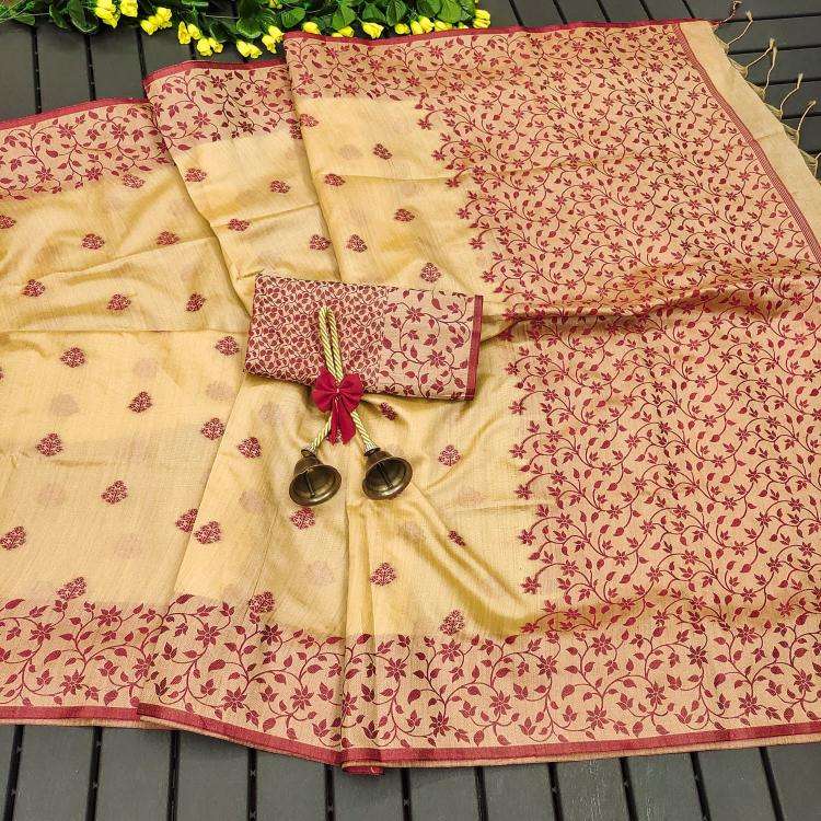 Akshara khadi raw silk Saree wholesalers in Ahmedabad