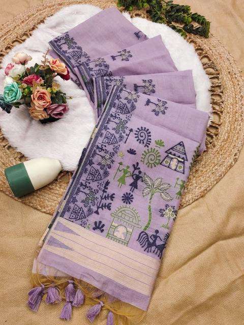 Akshara soft chanderi cotton Wholesale saree market in Ahmedabad