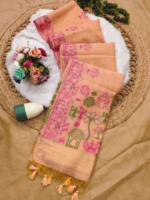 Akshara soft chanderi cotton Wholesale saree market in Ahmedabad