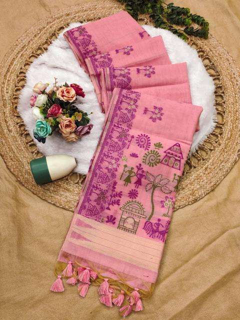 Akshara soft chanderi cotton Wholesale saree market in Ahmedabad