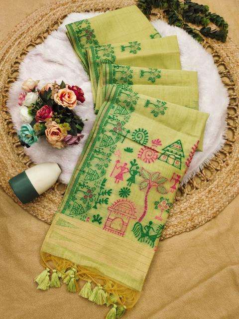 Akshara soft chanderi cotton Wholesale saree market in Ahmedabad