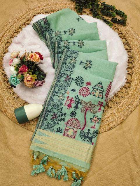 Akshara soft chanderi cotton Wholesale saree market in Ahmedabad