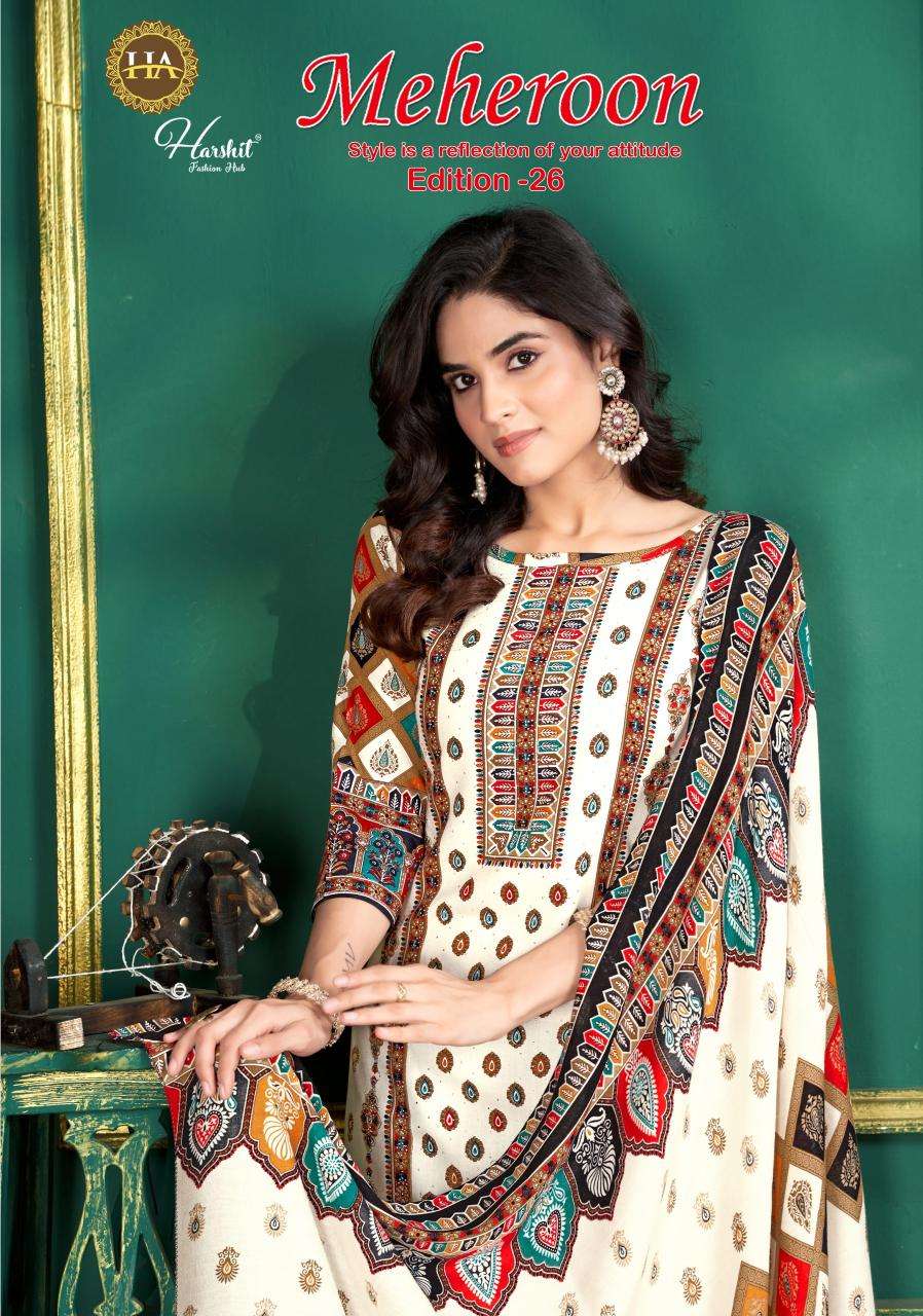 Alok suit meheroon-26 Best dress material shop in pune