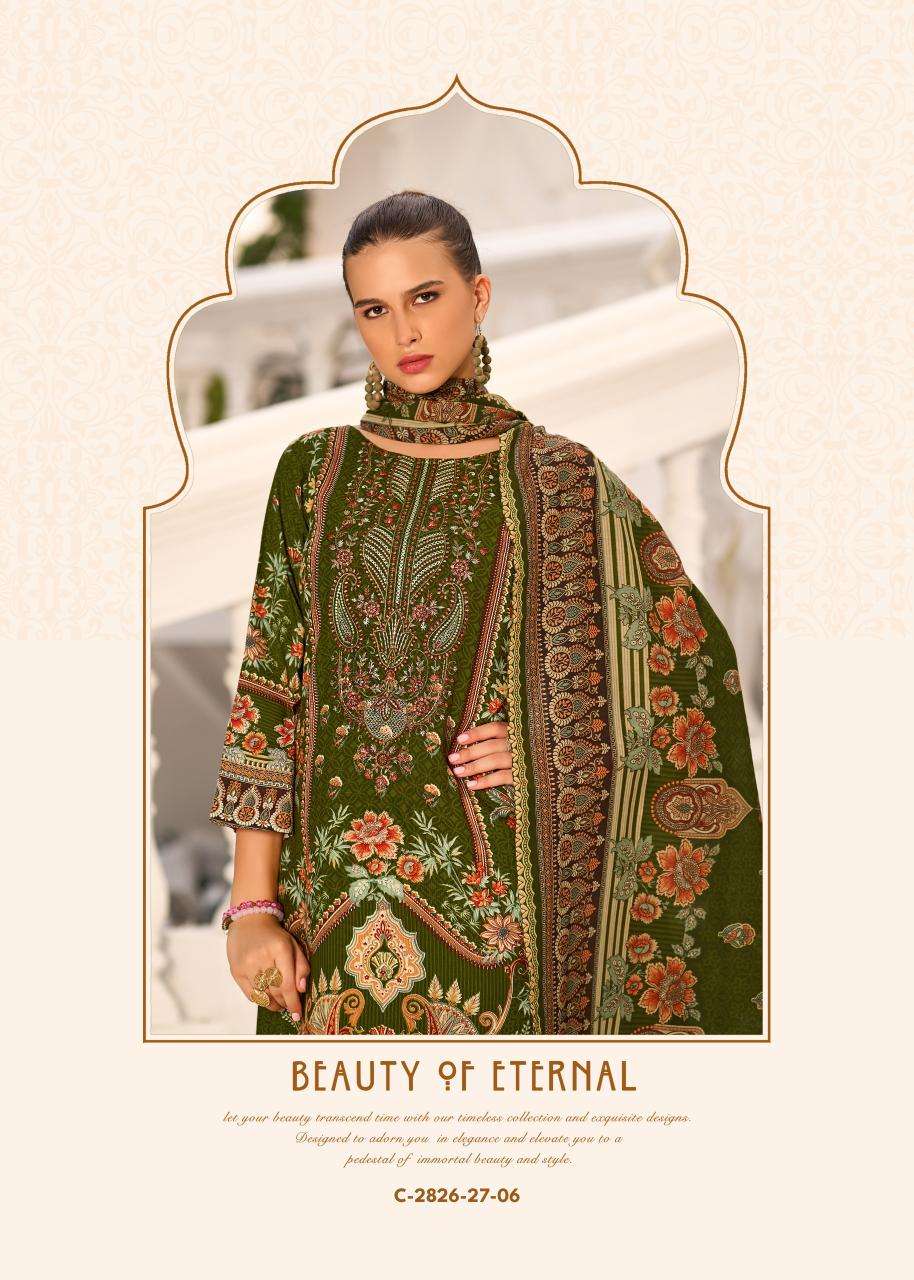 Alok suit mehwish 3 Dress materials manufacturer in Mumbai