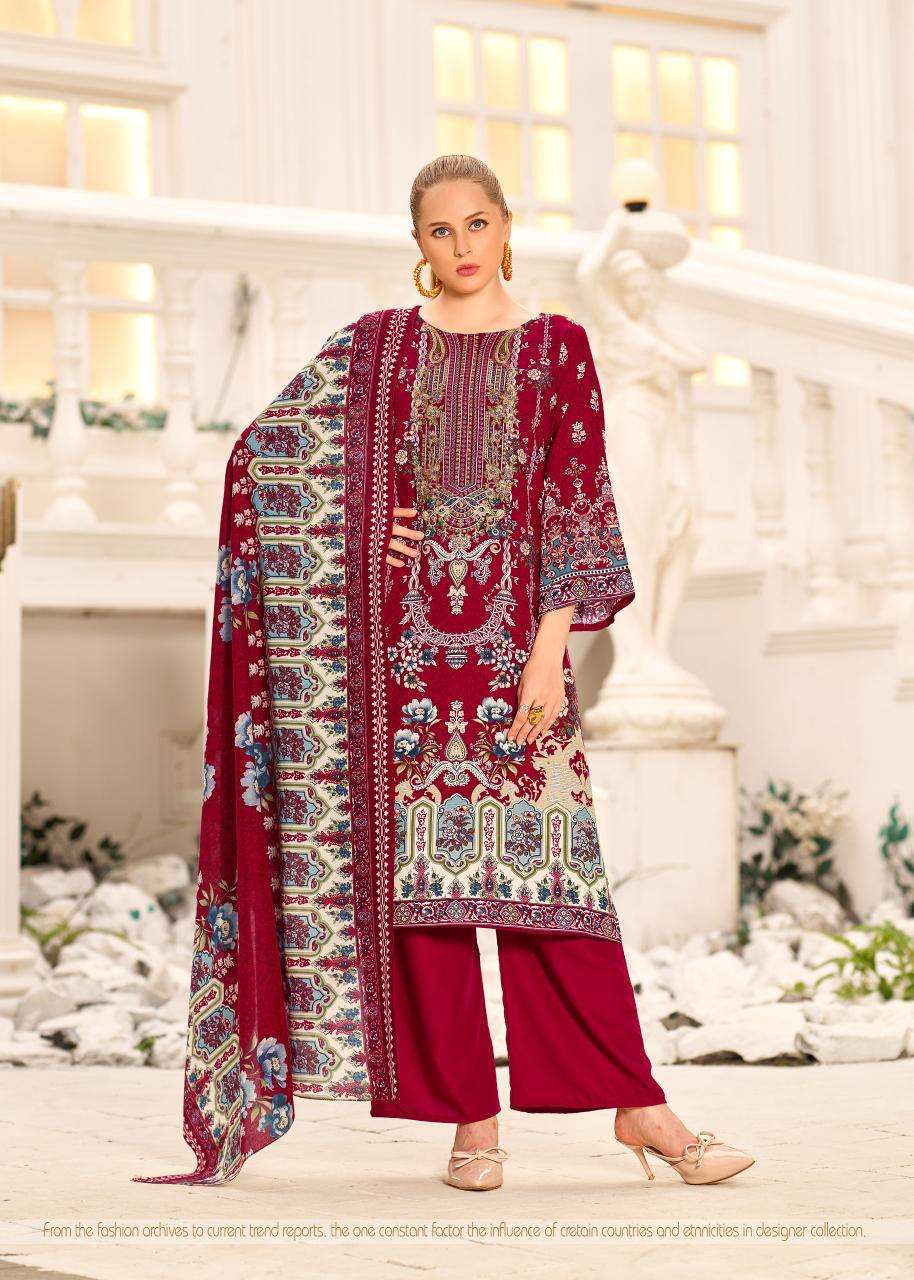 Alok suit mehwish 3 Dress materials manufacturer in Mumbai