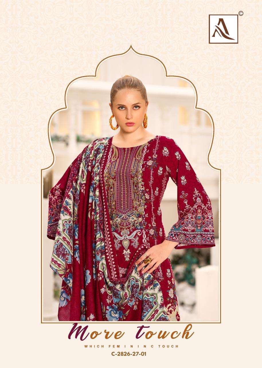 Alok suit mehwish 3 Dress materials manufacturer in Mumbai