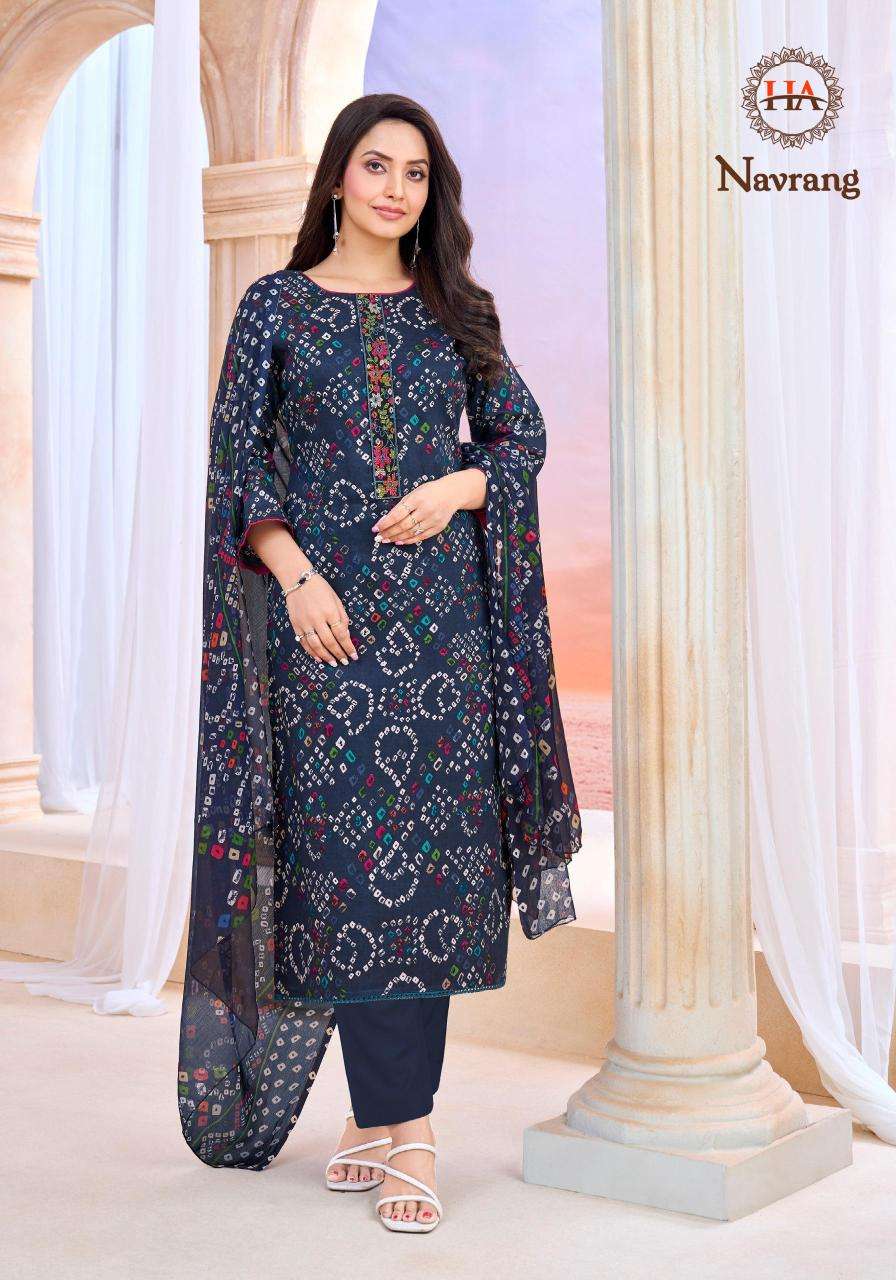 Alok suit navrang Dress material suppliers in Gujarat