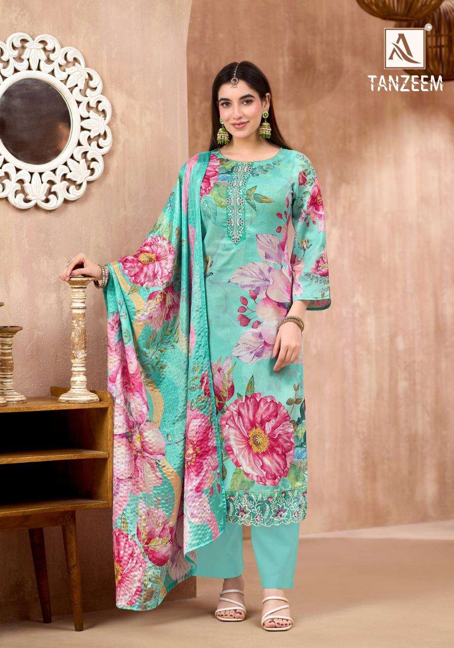 Alok suit tanzeem Dress material wholesalers in Kolkata