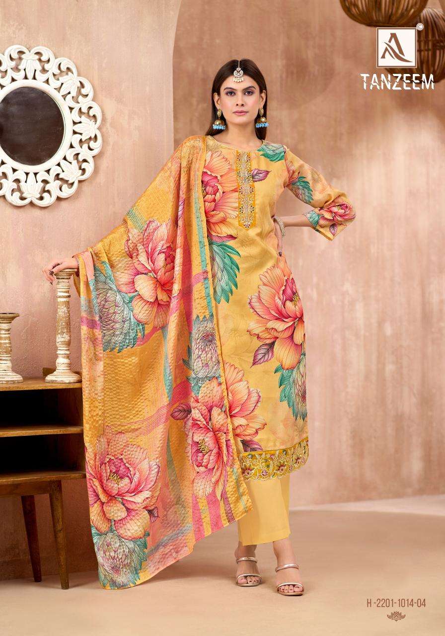 Alok suit tanzeem Dress material wholesalers in Kolkata