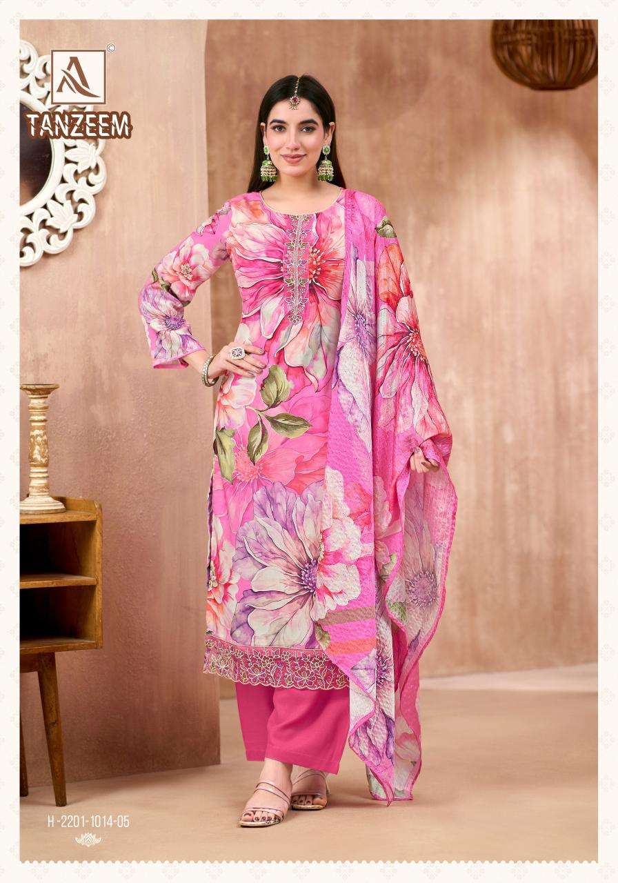 Alok suit tanzeem Dress material wholesalers in Kolkata