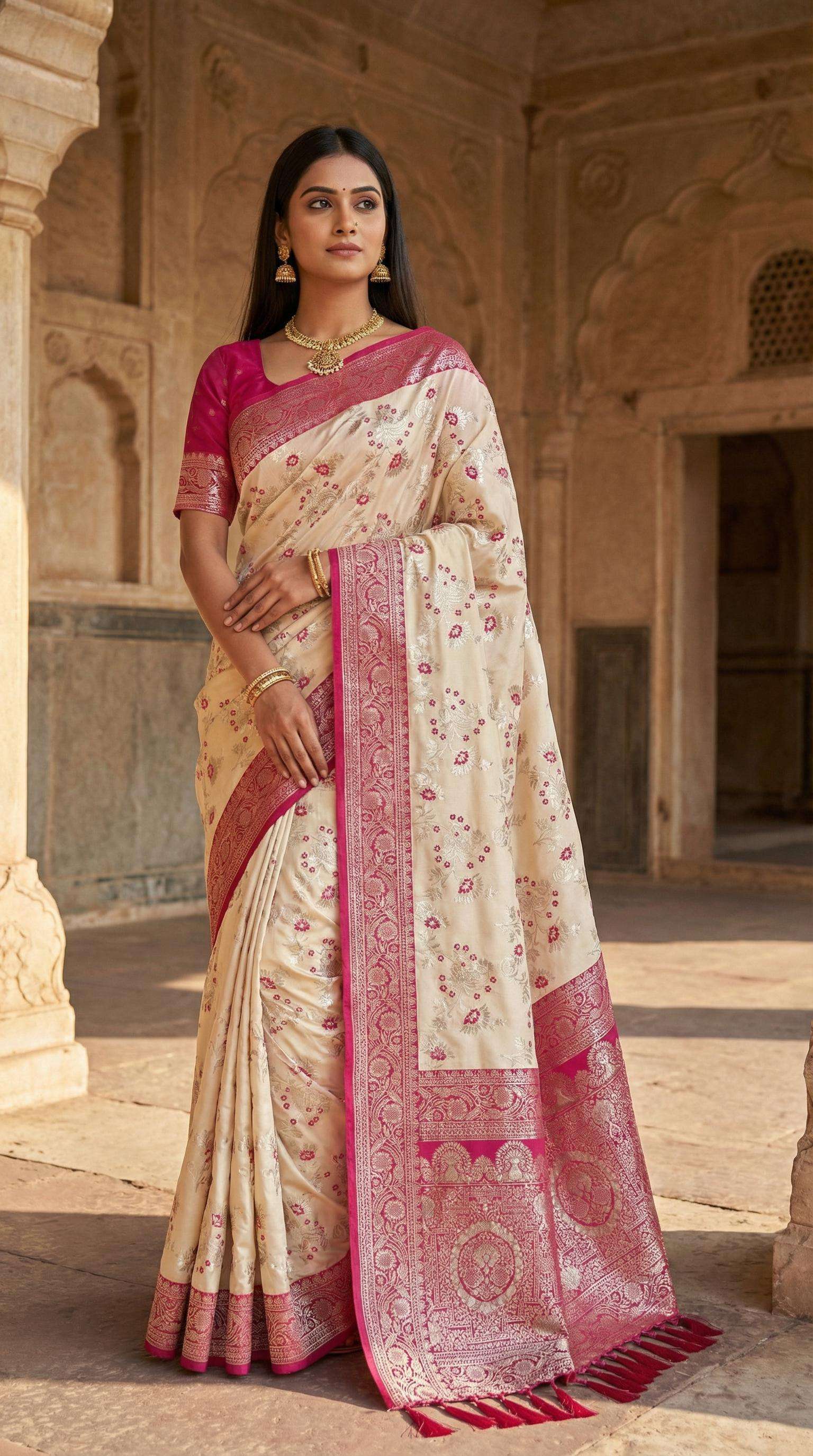 Anupama radhika banarasi Saree exporters in Pune
