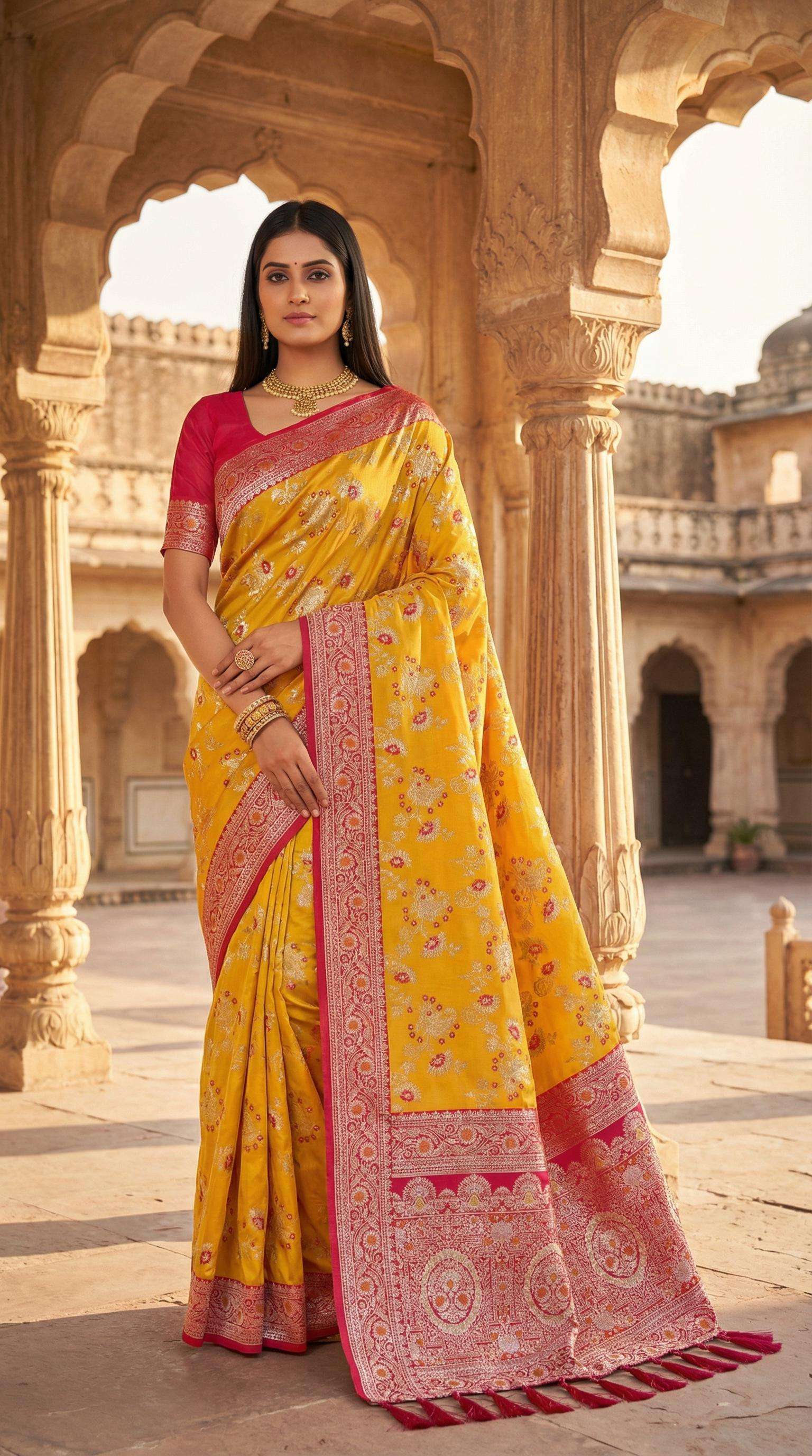 Anupama radhika banarasi Saree exporters in Pune