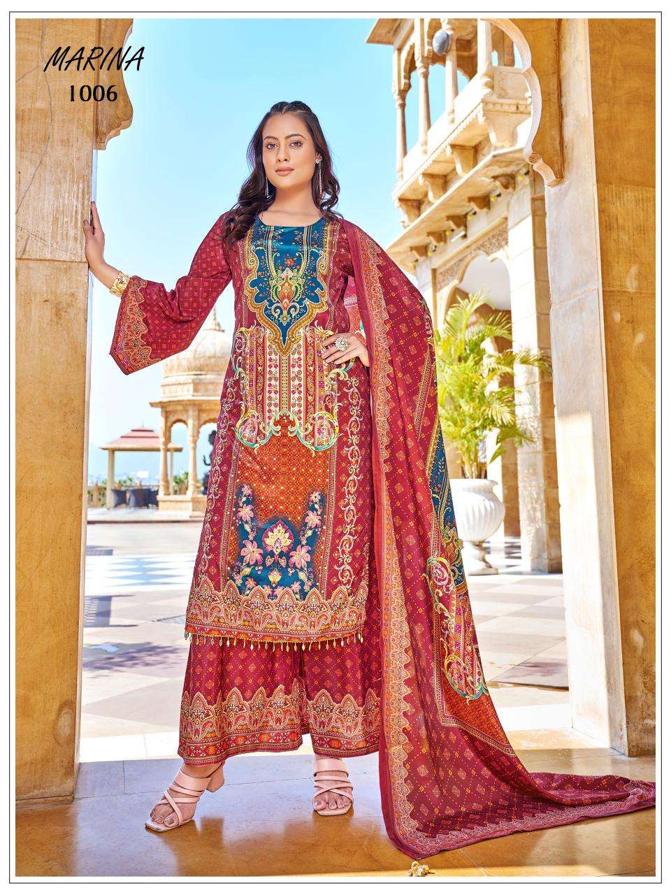 Banwery marina salwar suit wholesale in kolkata