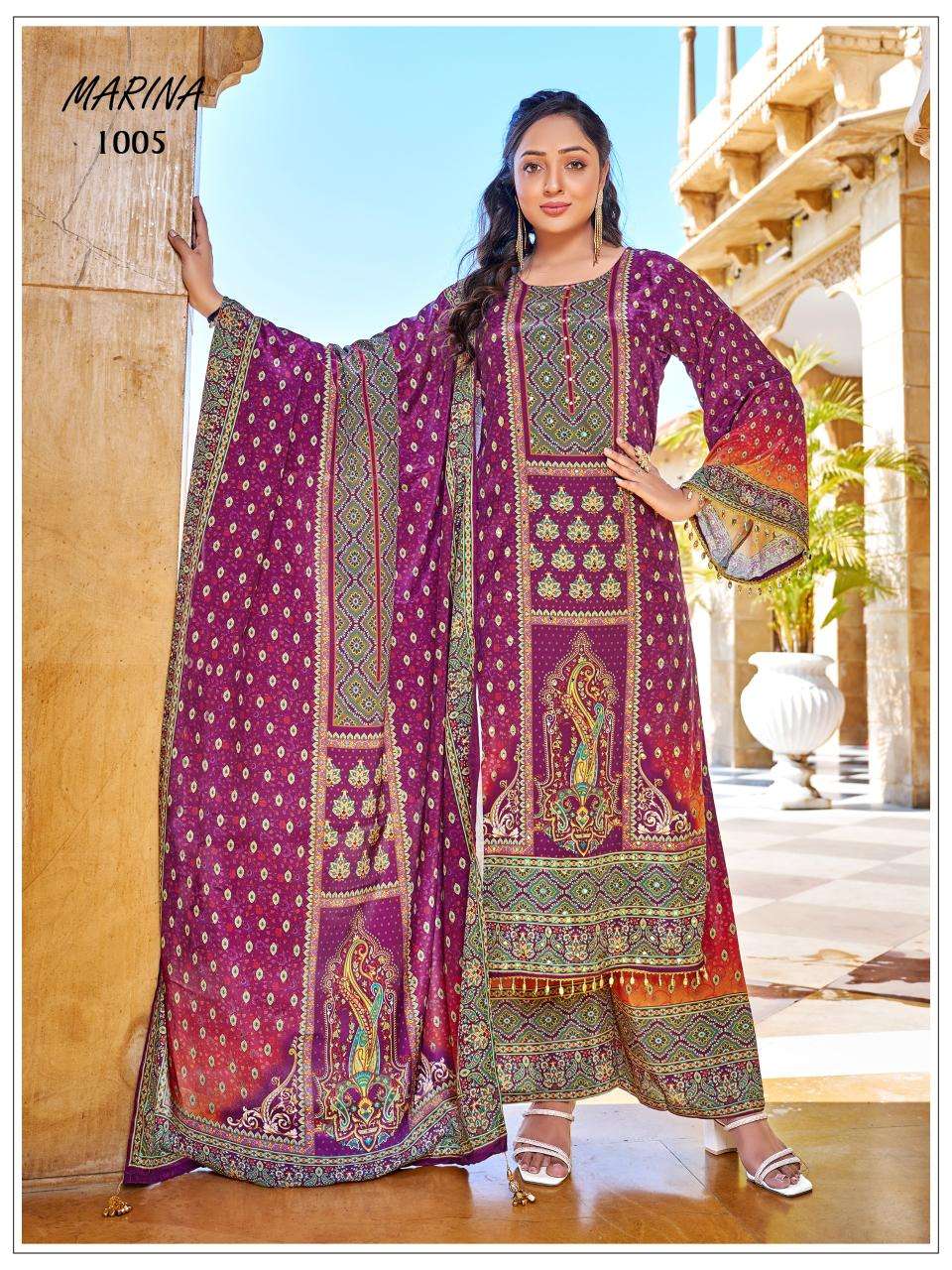 Banwery marina salwar suit wholesale in kolkata