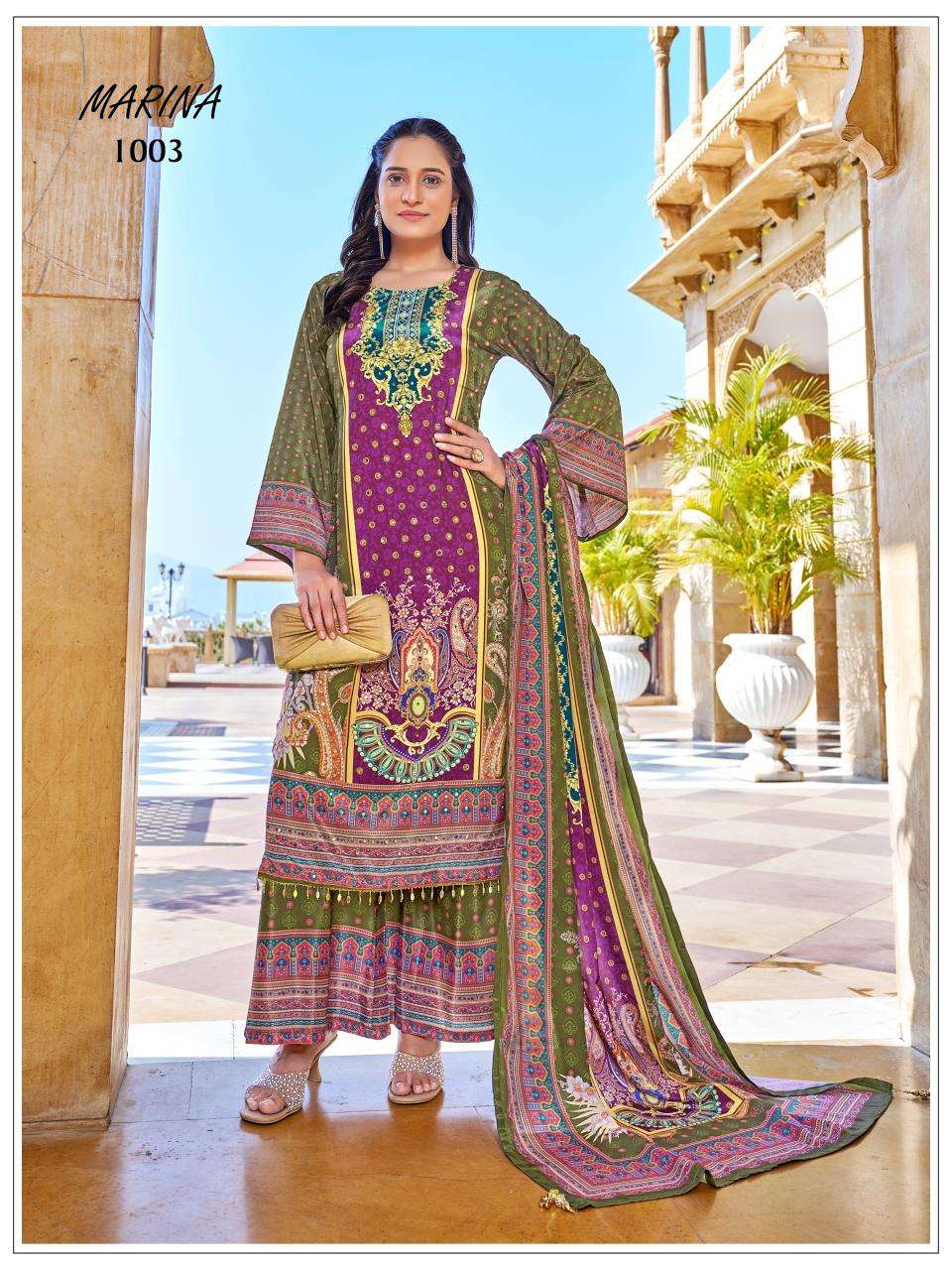 Banwery marina salwar suit wholesale in kolkata