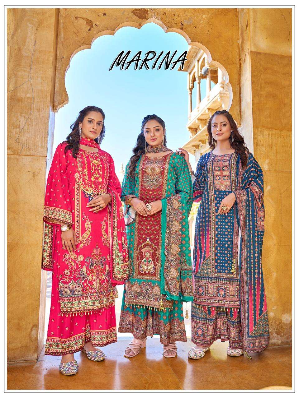 Banwery marina salwar suit wholesale in kolkata