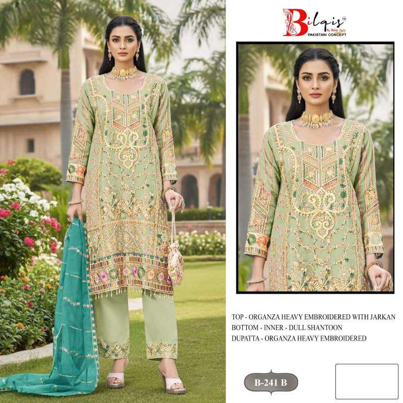 BilqisTM B-241 A TO D salwar suit  wholesalers in Ahmedabad