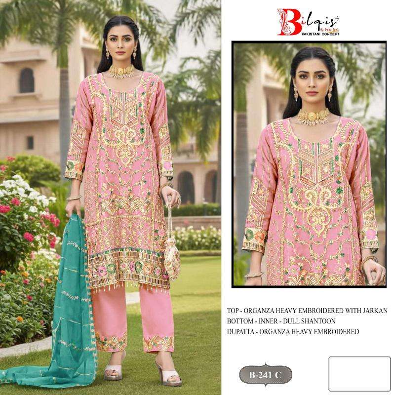 BilqisTM B-241 A TO D salwar suit  wholesalers in Ahmedabad