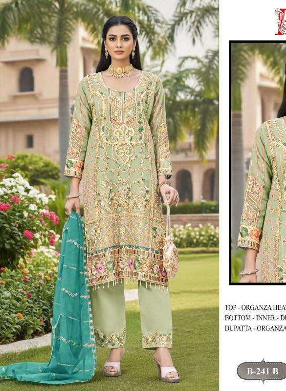 BilqisTM B-241 A TO D salwar suit  wholesalers in Ahmedabad