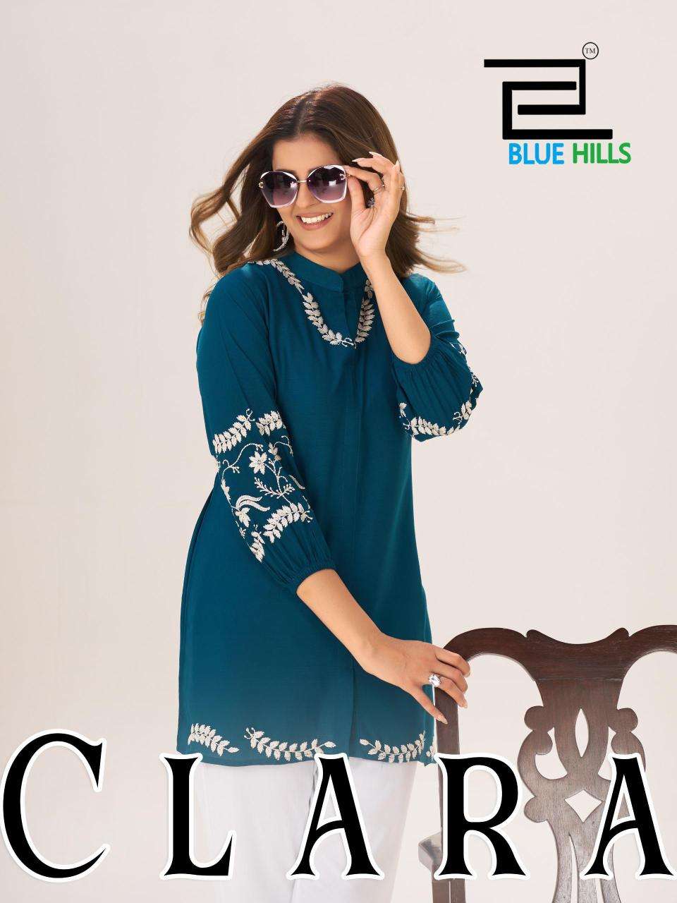 Blue hills clara Kurti supplier for boutiques