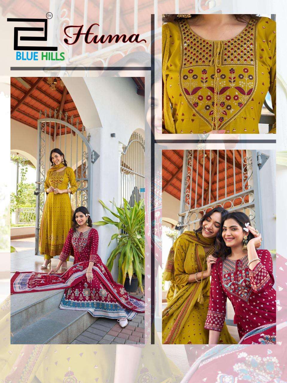 Blue hills huma Kurti wholesalers in Ahmedabad