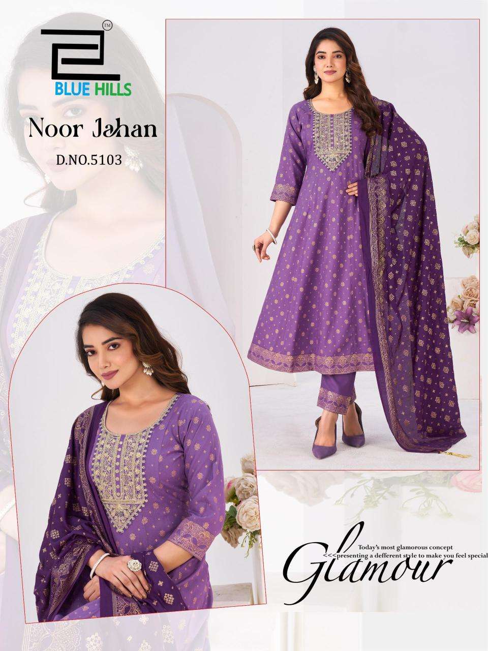 Blue hills noor jahan Kurtis suppliers in Surat