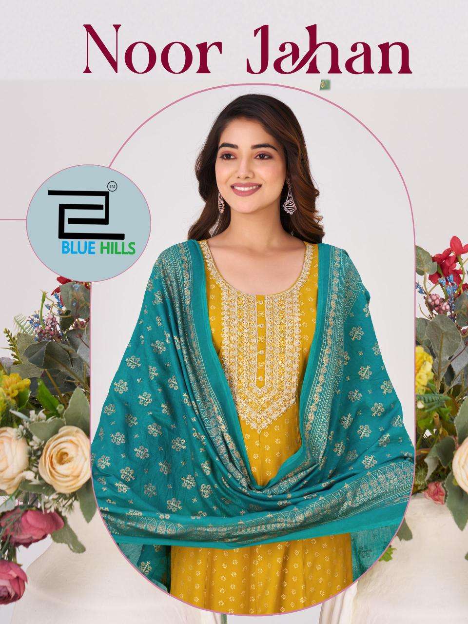 Blue hills noor jahan Kurtis suppliers in Surat