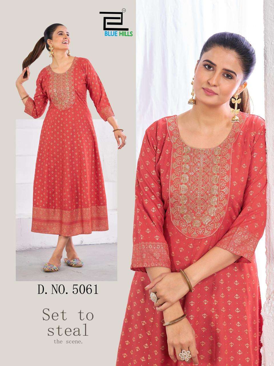 Blue hills womaniya pro Latest Kurti designs in surat
