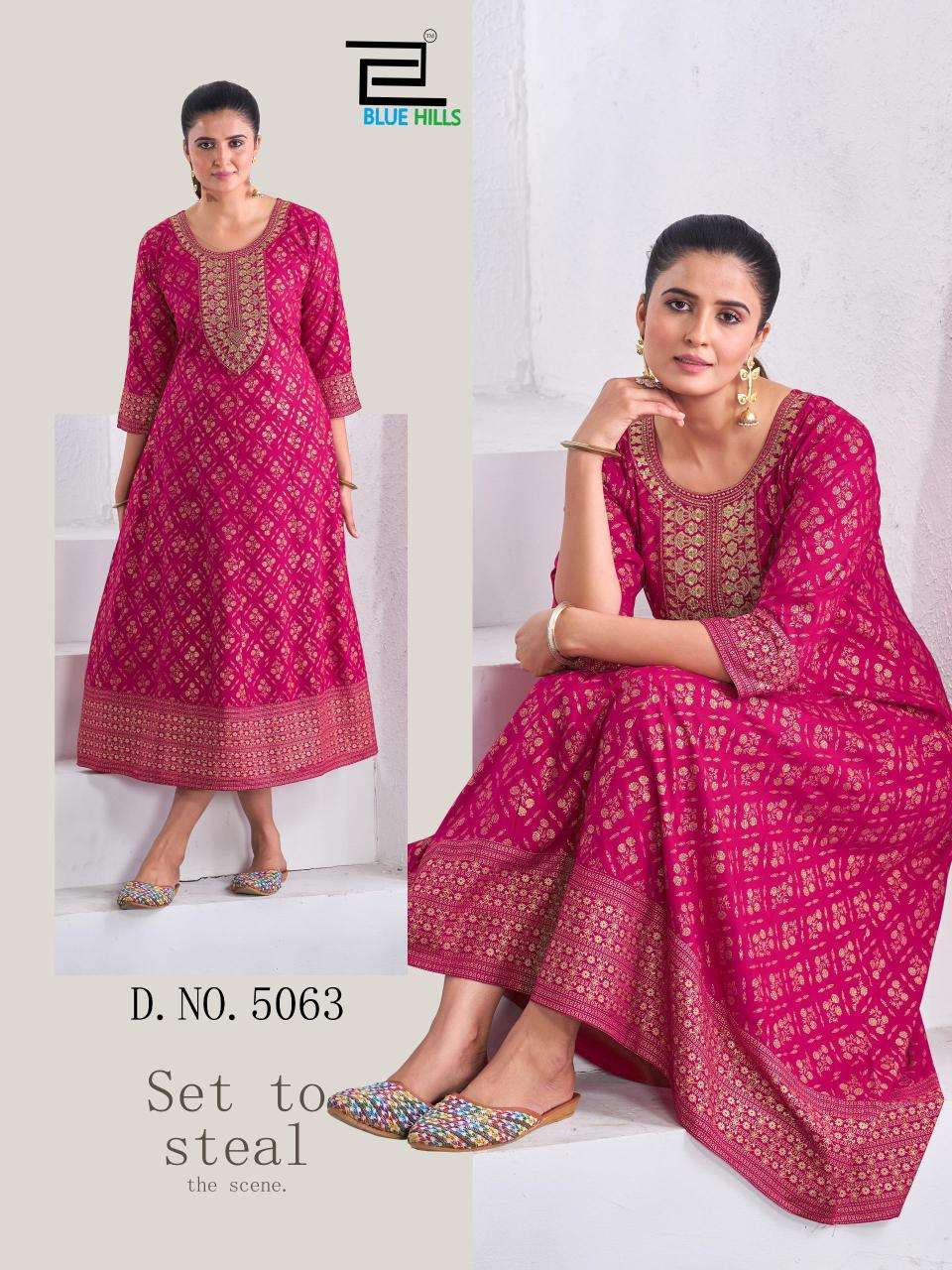 Blue hills womaniya pro Latest Kurti designs in surat