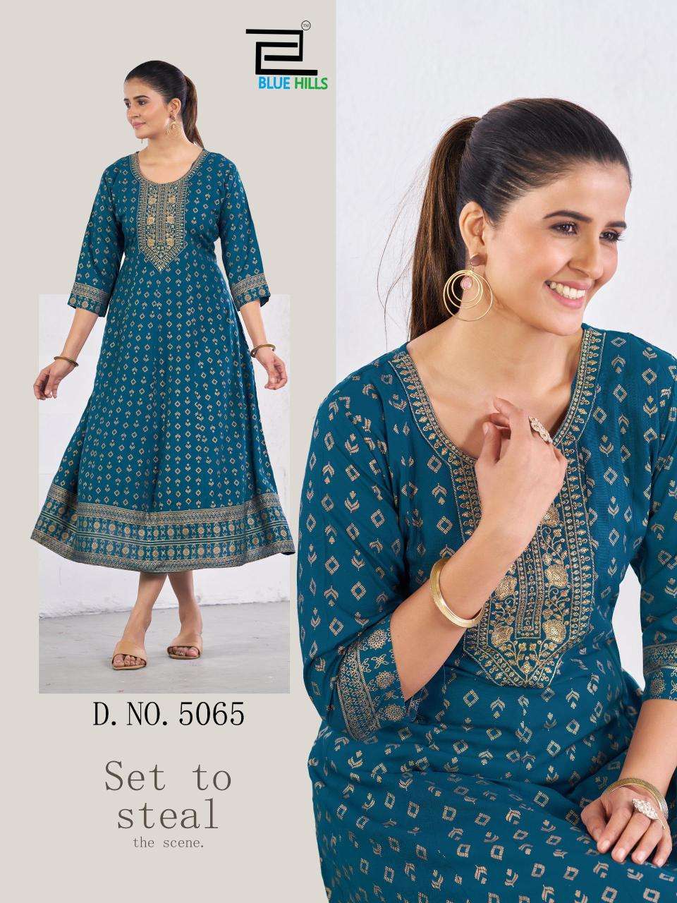 Blue hills womaniya pro Latest Kurti designs in surat