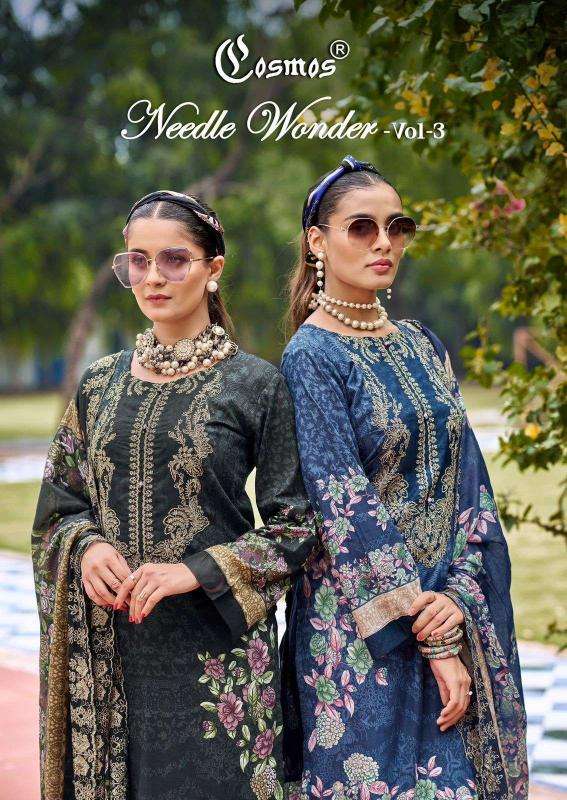 Cosmos fashion needle wonder vol-3 Bulk salwar kameez suppliers