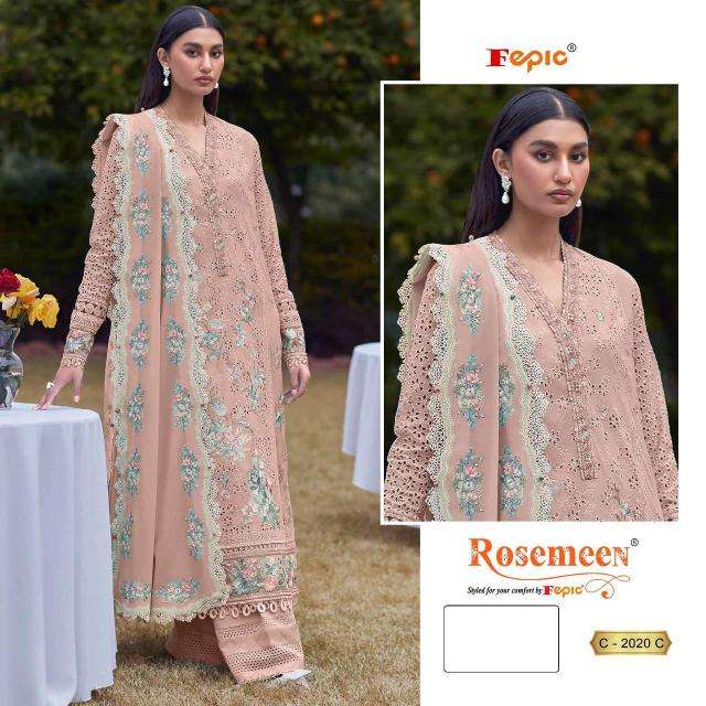 Fepic rosemeen c- 2020 Latest Salwar Kameez collection wholesale in Banglore
