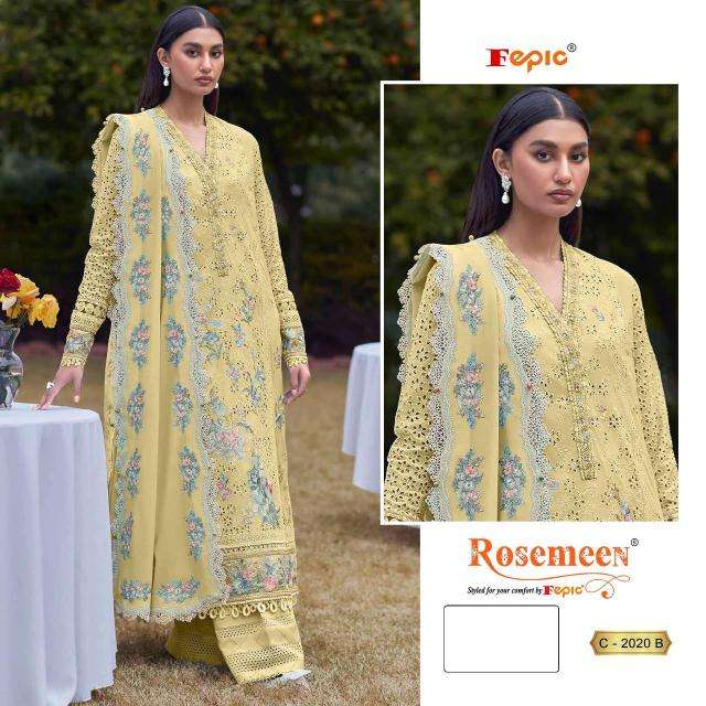 Fepic rosemeen c- 2020 Latest Salwar Kameez collection wholesale in Banglore