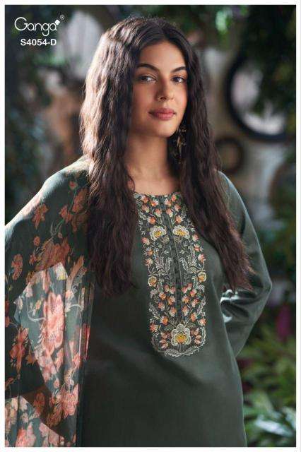 Ganga bruna 4054 Dress material wholesale suppliers in Hyderabad