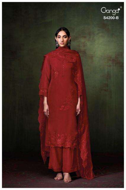 Ganga ishina 4200 Wholesale dress materials market in Delhi