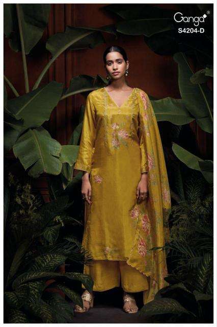 Ganga riva 4204 Best dress materials in Delhi