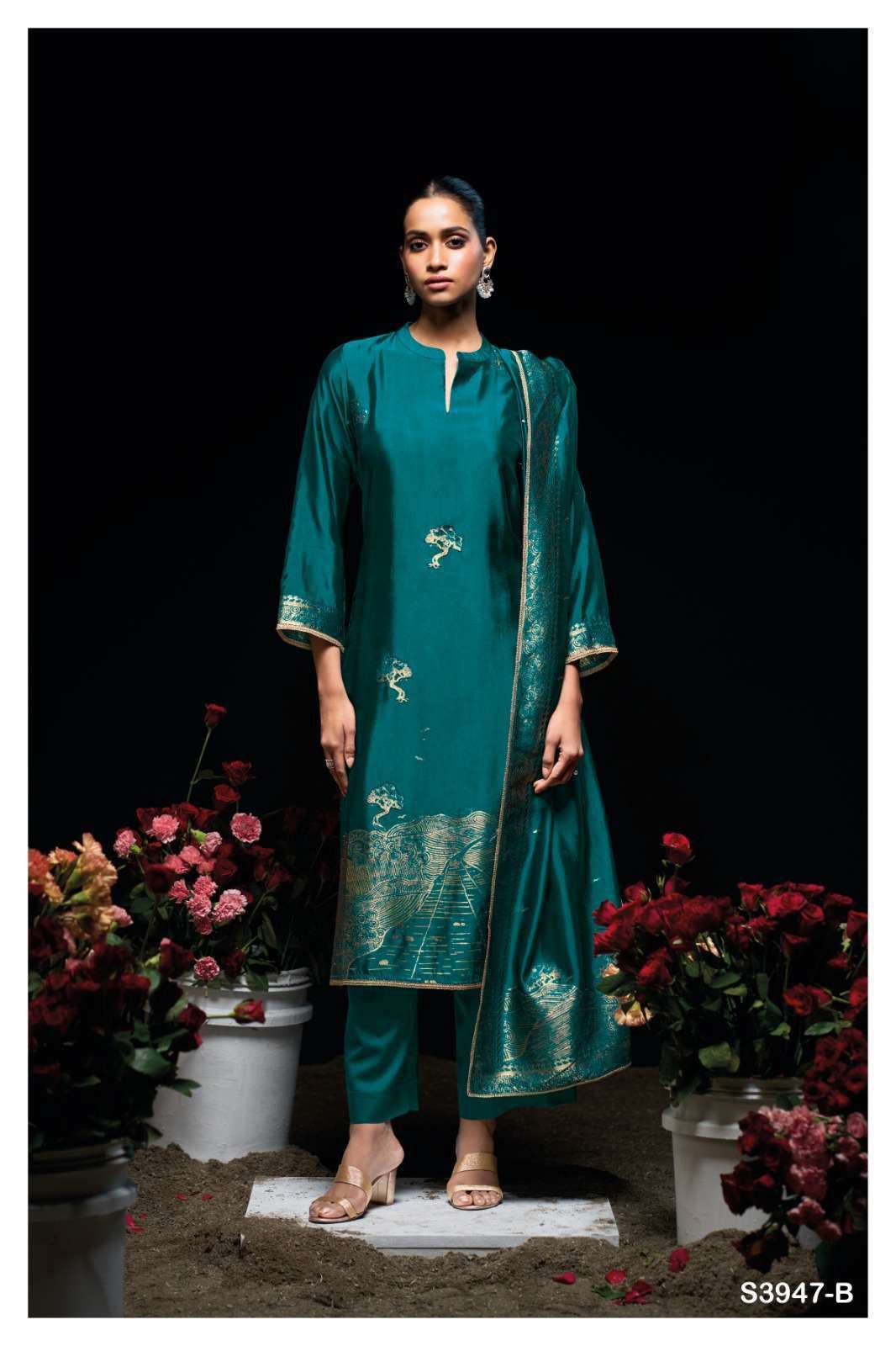 Ganga Sidra 3947 Wholesale Salwar Kameez in Hyderabad